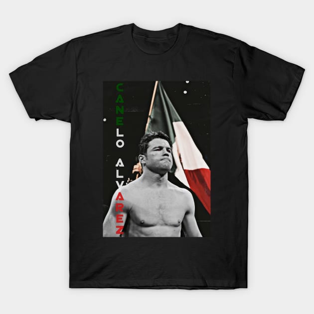 Canelo Álvarez T-Shirt by BlackOzean